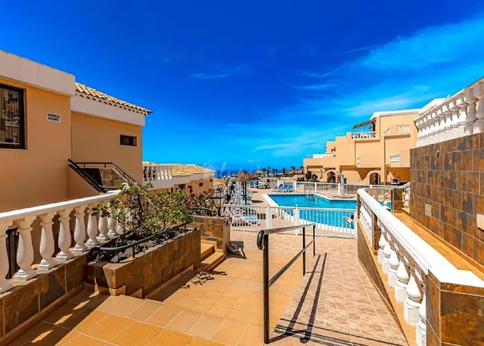 Paulmarie With Sunny Terrace Ocean View Appartement Costa Adeje (Tenerife)